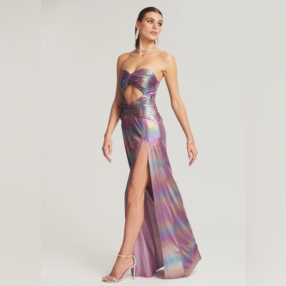 Retrofete Iridescent Maxi Dress - Picture 1 of 6